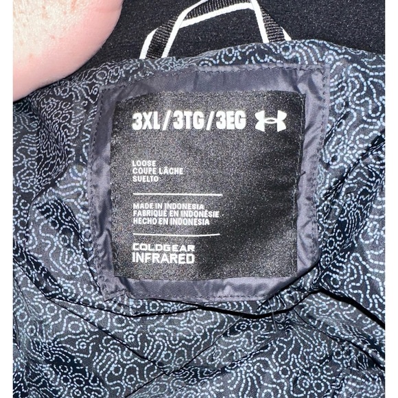 UNDER ARMOUR MEN’S COLDGEAR INFRARED DOWN PUFFER JACKET-BLACK size 3x NWT - Picture 6 of 10